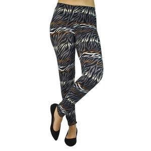 Multicolor Animal Print Stretchy Leggings
